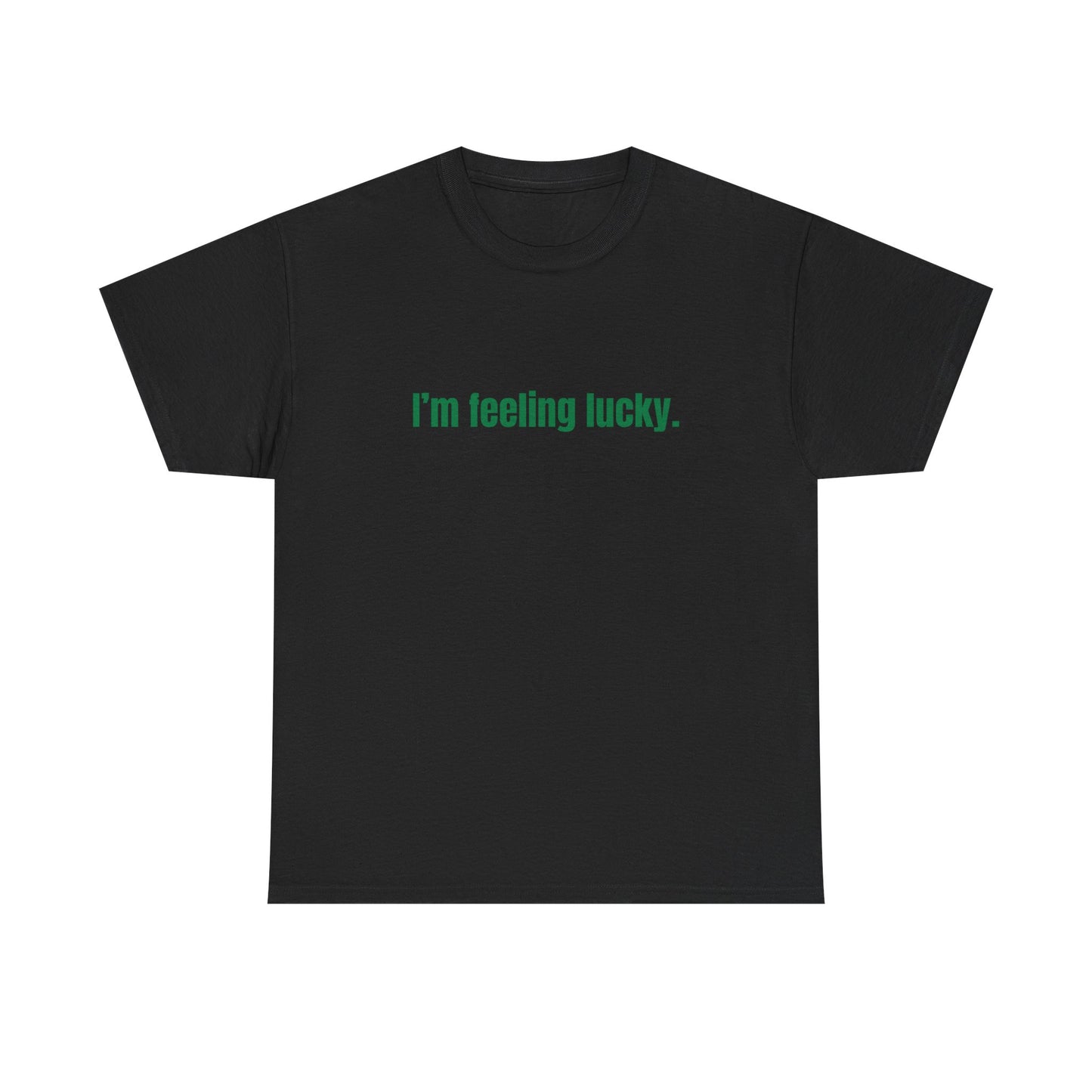 Im feeling lucky. St Patrick's Day Drinking Tee, Funny Irish Shirt, Unisex Tshirt, Green Shamrock Top